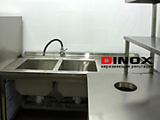 Мебель из нержавеющей стали для ресторана